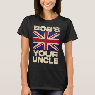 T-shirt Drapeau Union Jack britannique Bob's your Uncle