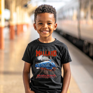 T-shirt Drapeau Union Jack de la locomotive Mallard Classe