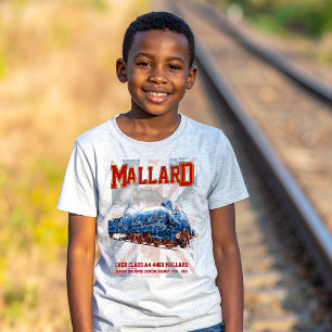 T-shirt Drapeau Union Jack de la locomotive Mallard Classe