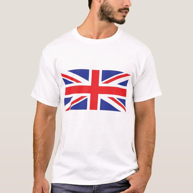 T-shirt Drapeau Union Jack UK (Devant)