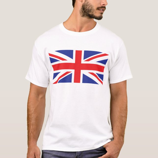 T-shirt Drapeau Union Jack UK (Devant)