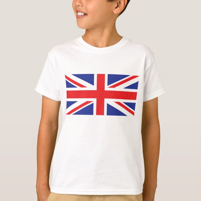 T-shirt Drapeau Union Jack UK (Devant)