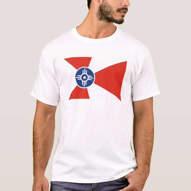 T-shirt Drapeau urbain de Wichita (Devant)
