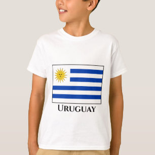 T-shirt Drapeau uruguayen