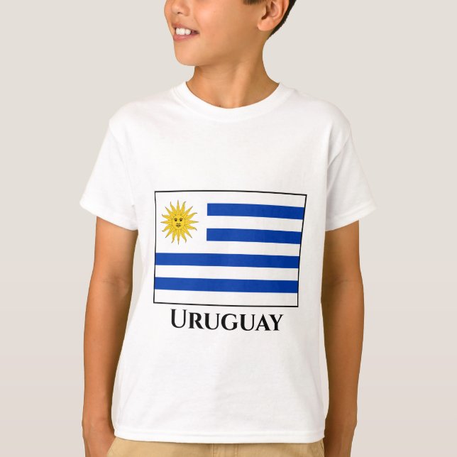 T-shirt Drapeau uruguayen (Devant)
