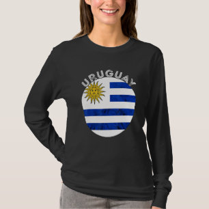 T-shirt Drapeau uruguayen Personnes Charrúa Soleil Fierté