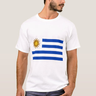 T-shirt Drapeau uruguayen (Uruguay)