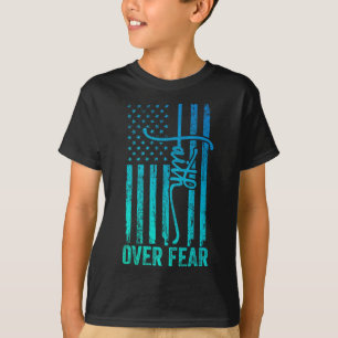 T-shirt Drapeau Usa Cadeau Patriotique Américain Usa Foi S