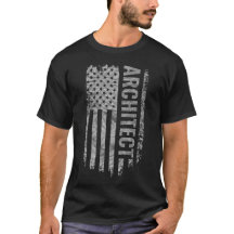 Drapeau USA en détresse design d'architecte