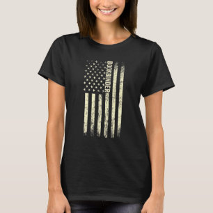 T-shirt Drapeau Usa reliure Livraison Fier Bolivbinder Amé