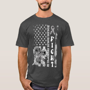 T-shirt Drapeau Usa Tournesol Christian Ehlers Danlos A