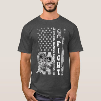 T-shirt Drapeau Usa Tournesol Christian Ehlers Danlos A