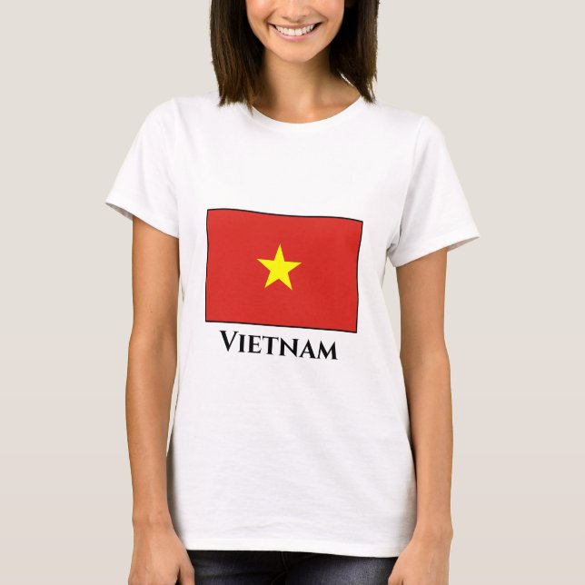 T-shirt Drapeau vietnamien (Devant)