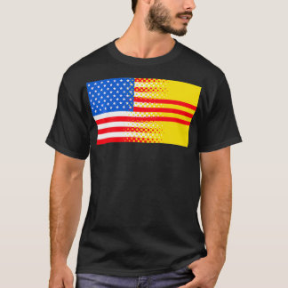 T-shirt Drapeau vietnamien-américain du Vietnam du Sud 