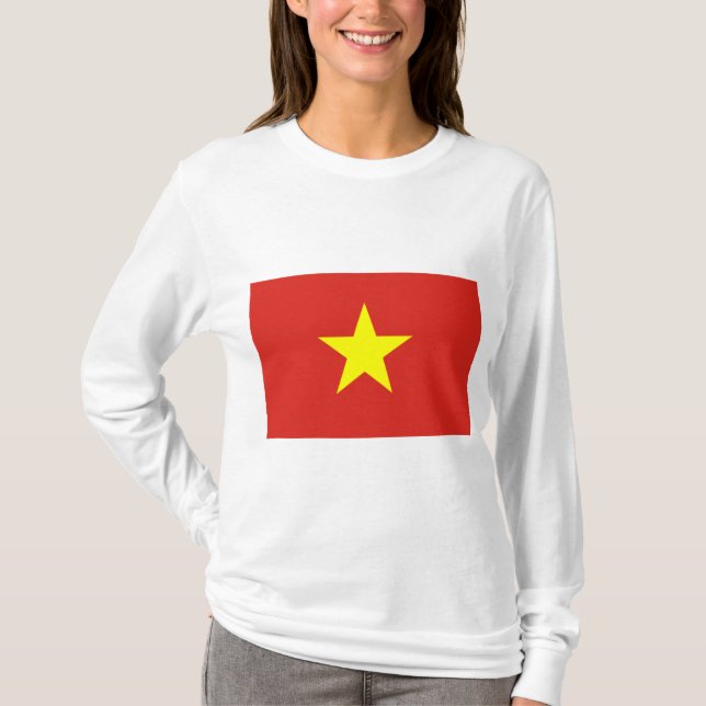 T-shirt Drapeau vietnamien (Vietnam) (Devant)
