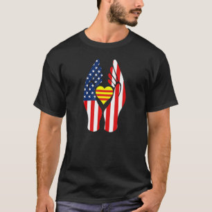 T-shirt Drapeau vietnamien vietnamien Cong Hoa Prière