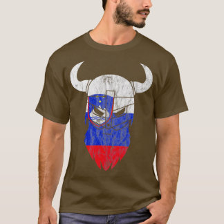 T-shirt Drapeau viking de Slovénie
