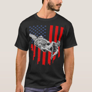 T-shirt Drapeau vintage