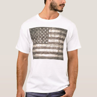 T-shirt Drapeau vintage américain 2