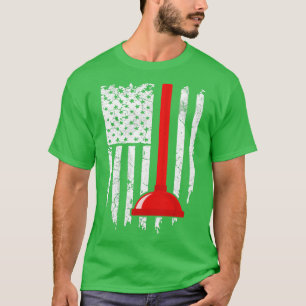 T-shirt Drapeau vintage américain 4 juillet Patrioti
