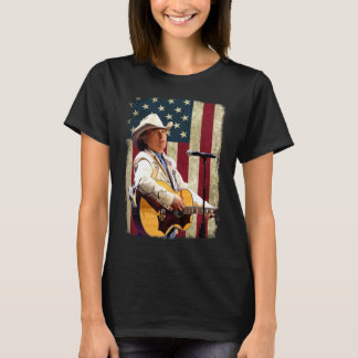 T-shirt Drapeau vintage américain Dwight Yoakam Legend.png