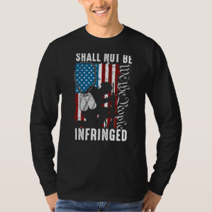 T-shirt Drapeau vintage Américain Nous Le Peuple Ne Serons