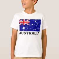 Drapeau Vintage Australie