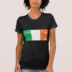 T-shirt Drapeau vintage de l'Irlande