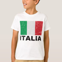 Drapeau Vintage Italie