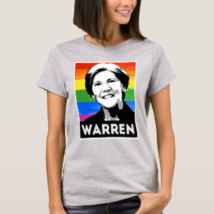 T-shirt Drapeau Warren LGBT