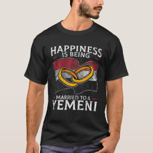 T-shirt Drapeau yéménite du Yémen : Racines du patrimoine 