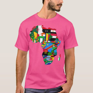 T-shirt Drapeaux africains