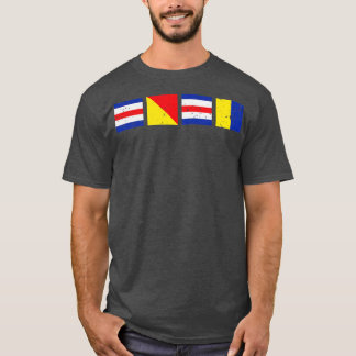 T-shirt Drapeaux coquins C O C K