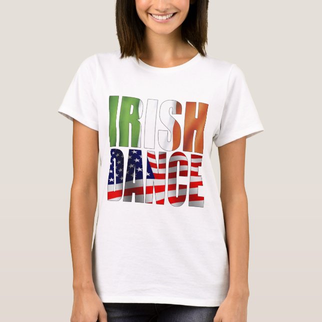 T-shirt Drapeaux de danse (Devant)