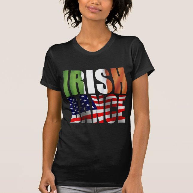 T-shirt Drapeaux de danse (Devant)