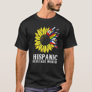 T-shirt Drapeaux de pays latino-américains du patrimoine h
