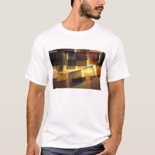 T-shirt Drapeaux de prière bouddhistes au coucher du solei