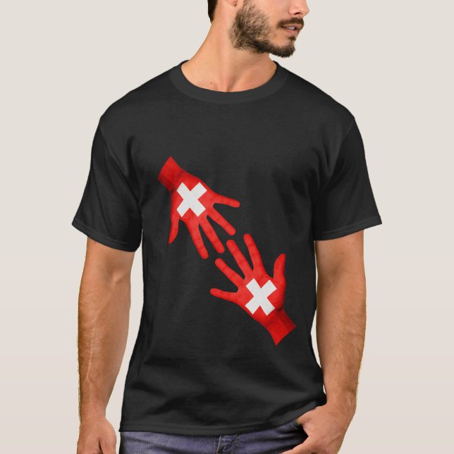 T-shirt drapeaux design premium unisex à manches courtes t (Devant)