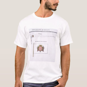 T-shirt Drapeaux du Monaco, d'un livre français des