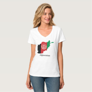 T-shirt Drapeaux et pays Afghanistan