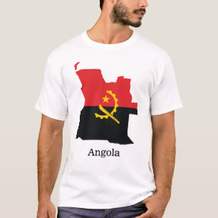 T-shirt Drapeaux et pays Angola