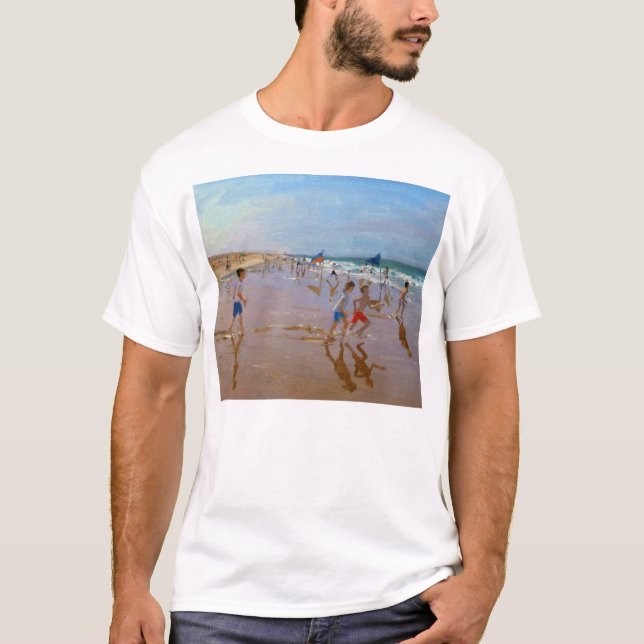 T-shirt Drapeaux et réflexions Montalivet (Devant)