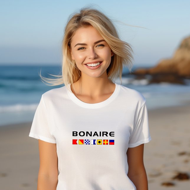 T-shirt Drapeaux marins Bonaire (Créateur téléchargé)
