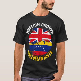 T-shirt Drapeaux Vintages pour M des racines vénézuélienne