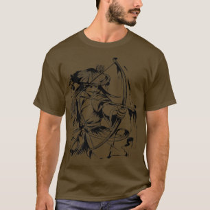 T-shirt Drawing noir japonais (2)