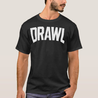 T-shirt Drawl Stencil