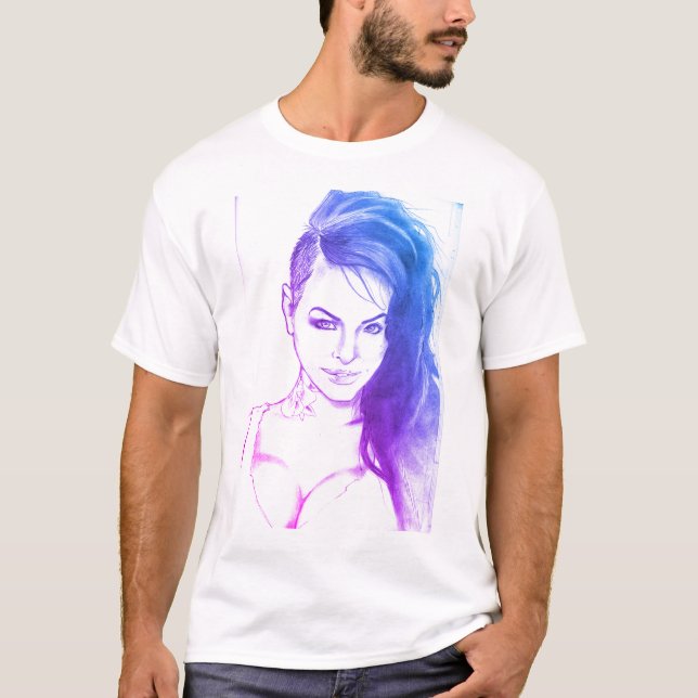 T-SHIRT Drawn Christy Mack | tbw studios (Devant)