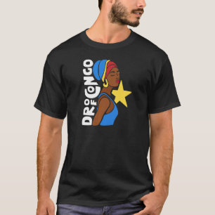 T-shirt Drc République Démocratique du Congo Patrimoine Af