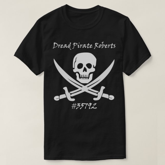 T-shirt Dread Pirate Roberts 35792 (Design devant)