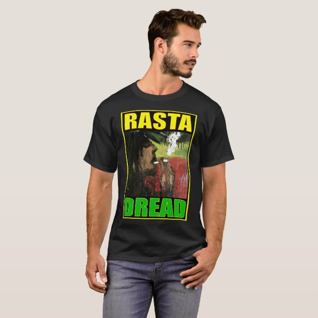 T-SHIRT DREAD RASTA (Devant entier)